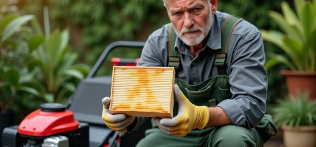 Pourquoi retrouve-t-on de l&rsquo;huile dans le filtre à air de sa tondeuse ?